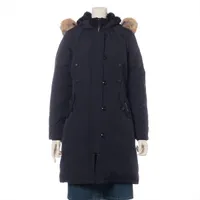 カナダグース KENSINGTON ポリエステル ダウンコート ネイビー