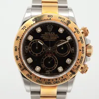 ロレックス コスモグラフデイトナ 116503G SS×YG AT 黒文字盤