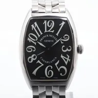 フランクミュラー カサブランカ 6850BC SS AT 黒文字盤