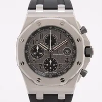 オーデマピゲ ロイヤルオーク オフショア 26470ST.OO.A104CR.01 SS×ラバー AT グレー文字盤