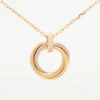 カルティエ トリニティ ダイヤ 750(YG×PG×WG)