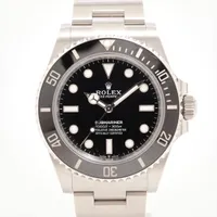 ロレックス サブマリーナー 124060 SS AT 黒文字盤