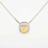 グラフ イエローダイヤ ダイヤ 750(WG) FANCY VIVID YELLOW