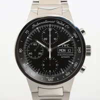 IWC GSTクロノグラフ IW370708 SS AT 黒文字盤