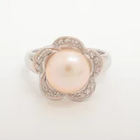 ポンテヴェキオ パール ダイヤ K18(WG)