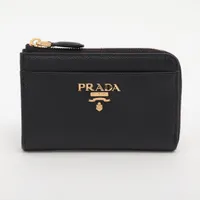 プラダ サフィアーノ 1PP122 レザー コインケース ブラック