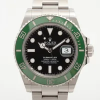 ロレックス グリーンサブマリーナ 126610LV SS AT 黒文字盤