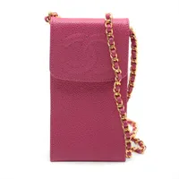 CHANEL キャビアスキン　ピンク　パスポートケース CHANEL - 新品新作 シャネル キャビアスキン パスポートケース