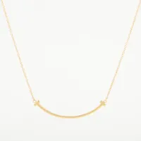 ティファニー Tスマイル スモール 750(YG)