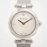 グッチ ディアマンティッシマ 141.5 SS QZ シェル文字盤