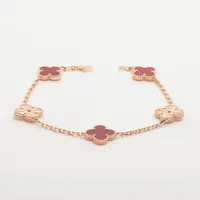 ヴァンクリーフ&アーペル ヴィンテージアルハンブラ 5P カーネリアン 750(PG)