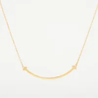 ティファニー Tスマイル スモール 750(YG)