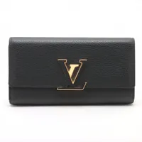 ルイ・ヴィトン トリヨン ポルトフォイユカプシーヌ M61248 長財布 ノワール