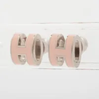 専用　美品✨ 箱付き✨ エルメス ピアス 両耳 ミニ ポップH ピンク HERMES エルメス ピアス ポップアッシュ Hピアス ミニ メタル