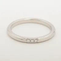 ティファニー クラシックバンド 3P ダイヤ Pt950