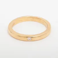 ティファニー スタッキングバンド 1P ダイヤ 750(YG)