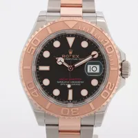 ロレックス ヨットマスター 126621 PG×SS AT 黒文字盤