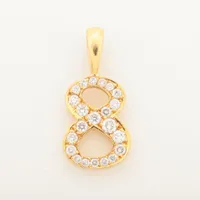 アイファニー ナンバー8 ダイヤ 750(YG)