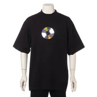 バレンシアガ コットン Tシャツ 23年 ブラック ＡＢランク