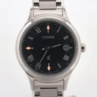 シチズン クロスシー H060-T026583 TI ソーラー 青文字盤 Aランクの