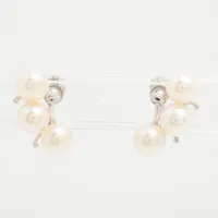 MIKIMOTO K18 WG パールブレスレット MIKIMOTO ミキモト パール 真珠 ブレスレット K18ホワイト
