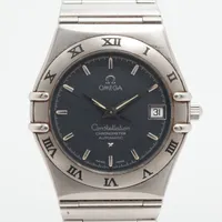オメガ コンステレーション SS AT ネイビー文字盤