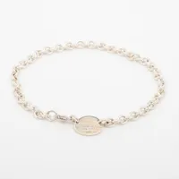 Tiffany & Co. 925シルバー オーバルチョーカー ティファニー TIFFANY & CO. 925 SILVER リターントゥ オーバル