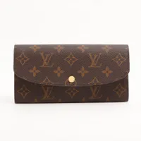 ヴィトン モノグラム ポルトフォイユエミリー M61289 ロングウォレット ローズバレリーヌ