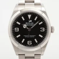 ロレックス エクスプローラーⅠ 124270 SS AT 黒文字盤