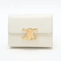 セリーヌ　トリオンフ コンパクトウォレット CELINE】コンパクトウォレット トリオンフ ウォレット (CELINE