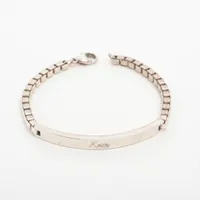 ティファニー ベネチアンリンクID 925 ブレスレット シルバー Ｂランク