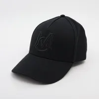 モンクレール BERRETTO BASEBALL コットン キャップ ブラック