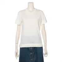 モンクレール MAGLIA コットン Tシャツ 23年 アイボリー