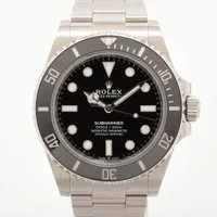 ロレックス サブマリーナ 124060 SS AT 黒文字盤