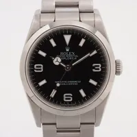 ロレックス エクスプローラーⅠ 114270 SS AT 黒文字盤