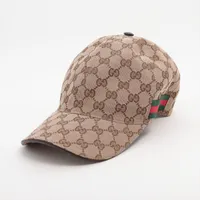 グッチ GGキャンバス ポリエステル×ナイロン キャップ ベージュ Ｂランク