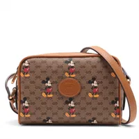 グッチ×ディズニー ミニGGスプリーム ミッキーコラボ 602530 PVC