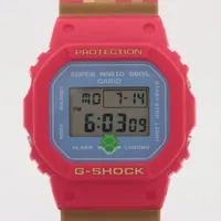 カシオ Gショック スーパーマリオブラザーズ DW-5600SMB-4JR SS×ラバー QZ デジタル文字盤