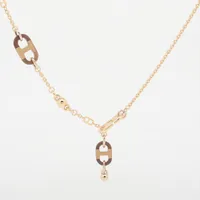 エルメス シュル メール GP×バッファローホーン ネックレス ゴールド