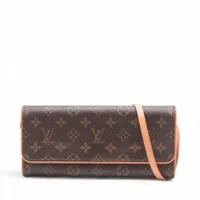 ルイ・ヴィトン モノグラム ポシェット･ツインGM M51852 ブラウン