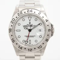 ロレックス エクスプローラーⅡ 16570 SS AT 白文字盤