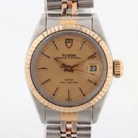 チュードル 92413 SS×YG AT シャンパン文字盤