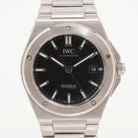IWC インヂュニア オートマティック IW328901 SS AT 黒文字盤