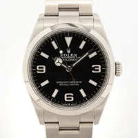 ロレックス エクスプローラーⅠ 124270 SS AT 黒文字盤