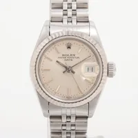 ロレックス デイトジャスト 69174 SS×WG AT シルバー文字盤