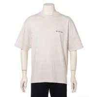 バレンシアガ コットン Tシャツ 21年 アイボリー