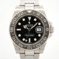 ロレックス GMTマスター Ⅱ 116710LN SS AT 黒文字盤