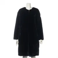 タトラス ポリエステル コート 24AW ブラック