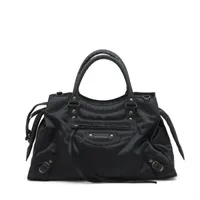 バレンシアガ レザー メタリックエッジシティ 2WAY ハンド ショルダーバッグ バレンシアガ メタリックエッジシティ レザー 2WAYハンドバッグ