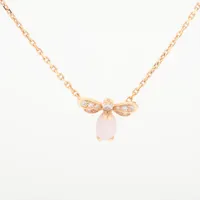 ショーメ CHAUMET アトラップ モワ 750PG ダイヤ ピンクオパール ショーメ CHAUMET 750PG アトラップモア ダイヤ ピンクオパール